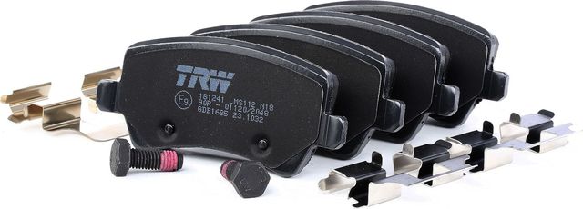 Тормозные колодки TRW COTEC задние для Volvo XC60 I 2008-2017. Артикул GDB1685