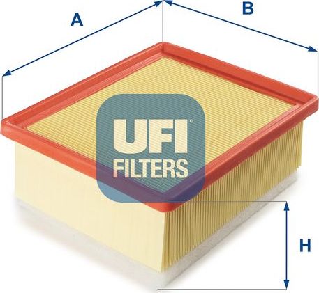 Воздушный фильтр UFI. Артикул 30.244.00