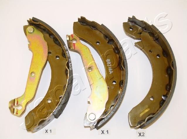 Тормозные колодки Japanparts. Артикул GF-H03AF