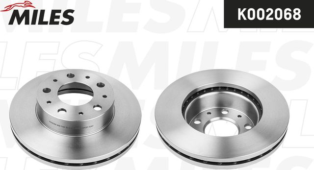 Диск тормозной CITROEN JUMPER/FIAT DUCATO/PEUGEOT BOXER 06-передний вент.D300мм (Miles). Артикул K002068