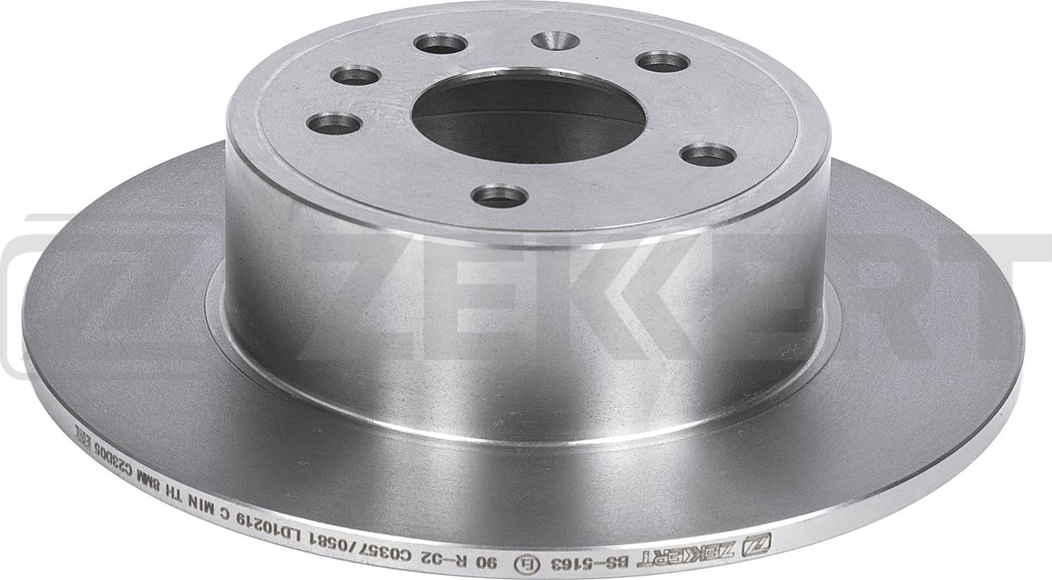 Тормозной диск Zekkert задний для Saab 900 II 1996-1998. Артикул BS-5163