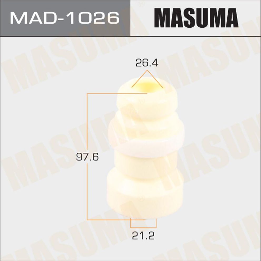 Отбойник амортизатора (стойки) Masuma. Артикул MAD-1026
