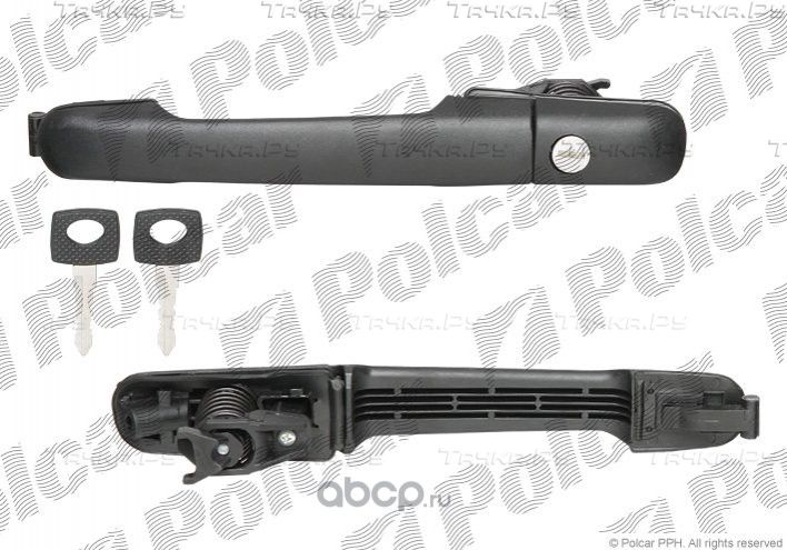 MERCEDES SPRINTER 208 - 414 01.95 - 03.00 :Ручка внешняя передняя (Polcar). Артикул 5062Z43