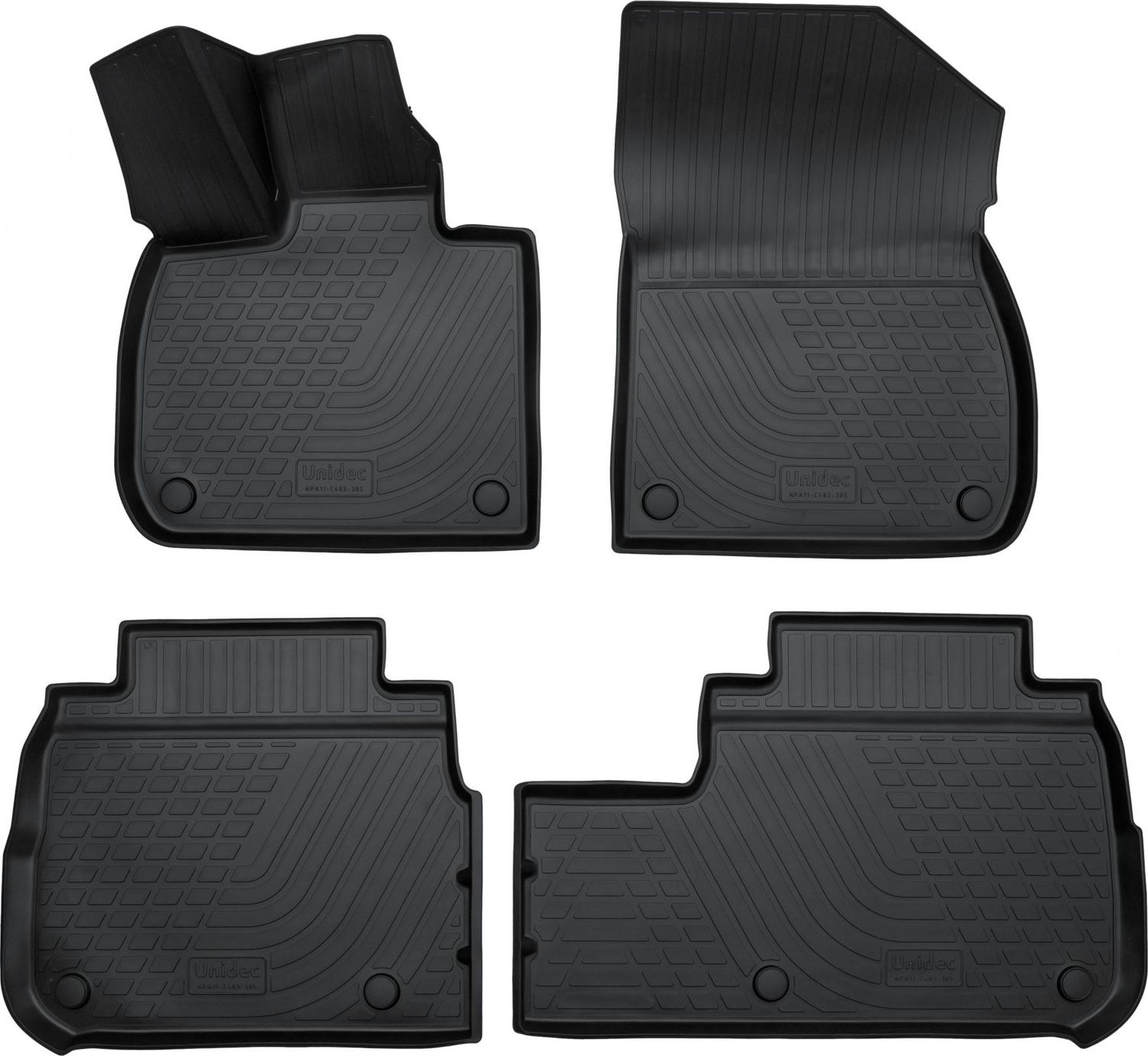 Коврики Норпласт для салона LiXiang L7 I рестайлинг 2024-2026. Артикул NPA11-C483-385