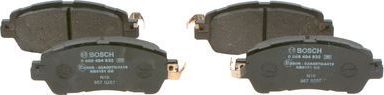 Тормозные колодки Bosch (Low-Metallic) передние для Mazda 2 III (DJ) 2014-2026. Артикул 0 986 494 832