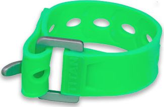 Ремень крепёжный TitanStraps Super Straps L = 23 см (Dmax = 6,55 см, Dmin = 1,47 см) Зелёный . Артикул TS-0909-FG