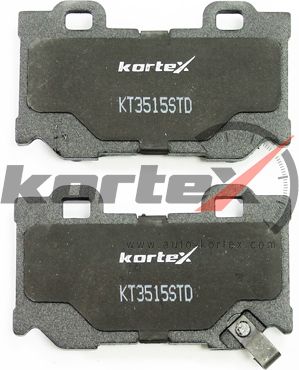 Колодки торм. задн. (Kortex). Артикул KT3515STD