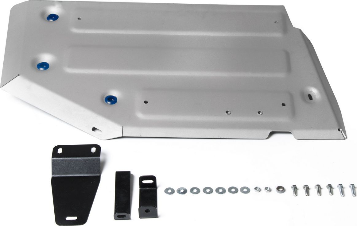 Защита алюминиевая Rival для топливного бака Renault Duster FWD I 2010-2015 2015-2020. Артикул 333.4720.1