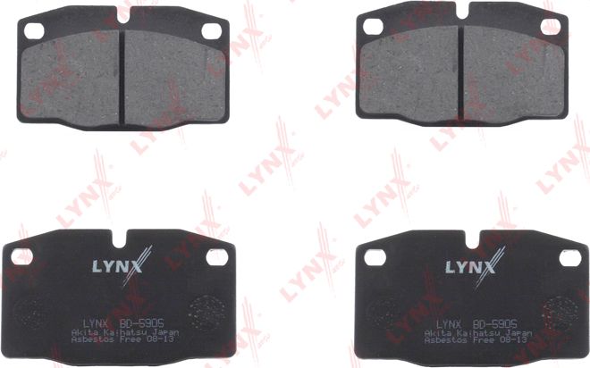 Тормозные колодки LYNXauto. Артикул BD-5905