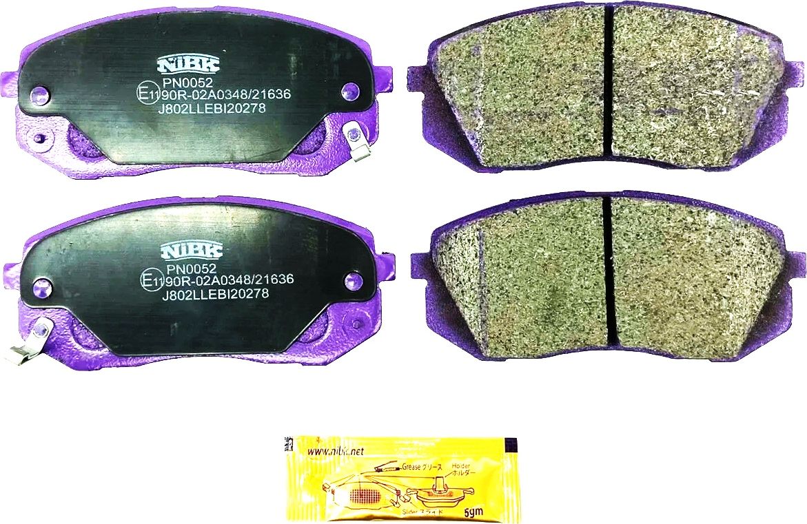Тормозные колодки NiBK. Артикул PN0052
