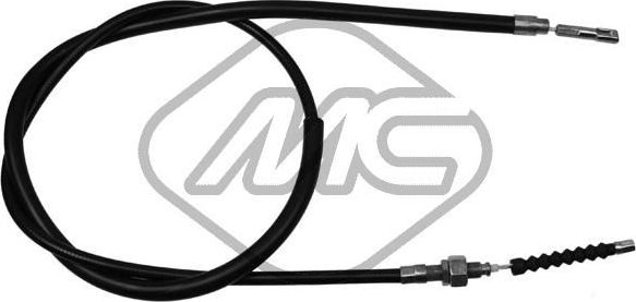 Трос ручника (тросик ручного тормоза) Metalcaucho правый для Citroen BX 1982-1994. Артикул 80804