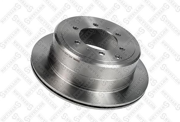 Тормозной диск Stellox задний для Toyota Land Cruiser Prado 70 1990-1992. Артикул 6021-0059-SX