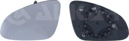 Зеркальное стекло бокового зеркала Alkar левое для Opel Adam I 2012-2019. Артикул 6471442