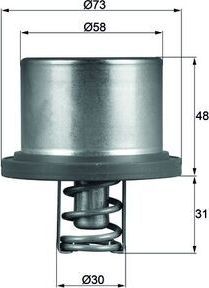 Термостат Mahle Behr. Артикул THD 2 89