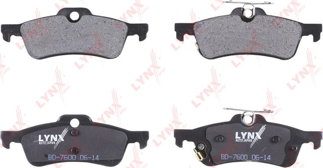 Тормозные колодки LYNXauto. Артикул BD-7600