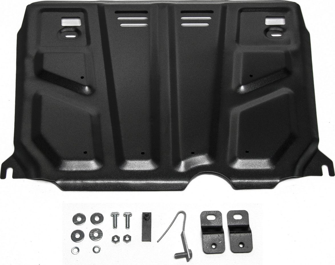 Защита АвтоБРОНЯ для картера и КПП Toyota Corolla E140, E150 2006-2013. Артикул 111.05799.1