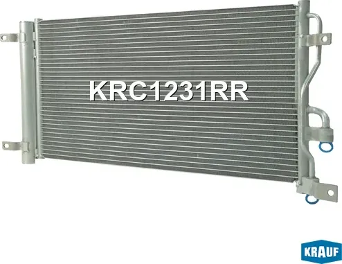 Радиатор кондиционера (Krauf). Артикул KRC1231RR