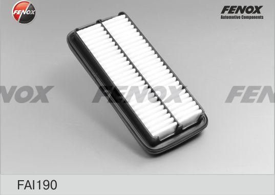 Воздушный фильтр Fenox. Артикул FAI190