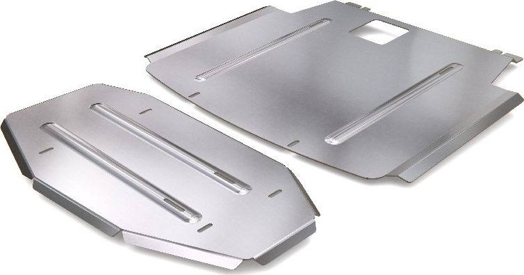 Защита алюминиевая ТСС (4 мм) для бака, картера и КПП BAIC X35 2023-2026. Артикул ZKTCC00661K