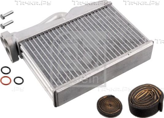 Радиатор отопителя (печки) Febi Bilstein для BMW X5 I (E53) 2000-2006. Артикул 176345