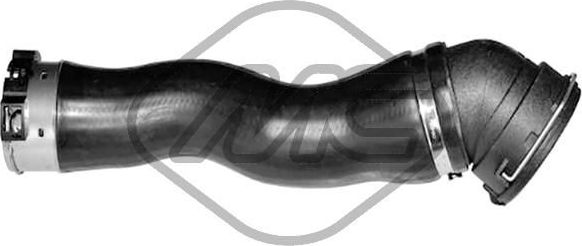 Патрубок интеркулера Metalcaucho правый для BMW 5 V (E60/E61) 2005-2010. Артикул 98584