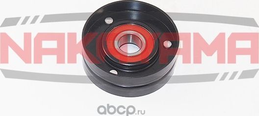 Ролик поликлинового ремня Opel Astra 1.6 (+AC) 91- (70x26x17 металл.) (Nakayama). Артикул QJ39010
