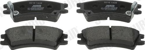 Тормозные колодки Jurid. Артикул 572401J