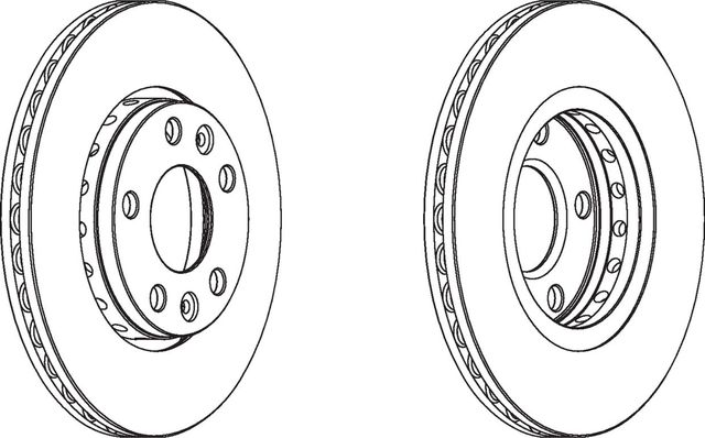 Тормозной диск Ferodo Premier передний для Renault Fluence I 2010-2017. Артикул DDF1728C