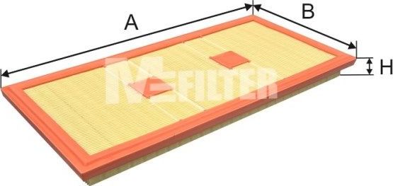 Воздушный фильтр MFilter. Артикул K 7161