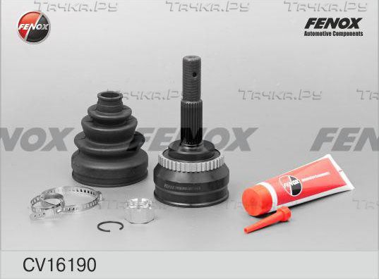 Шрус наружный (граната) Fenox. Артикул CV16190