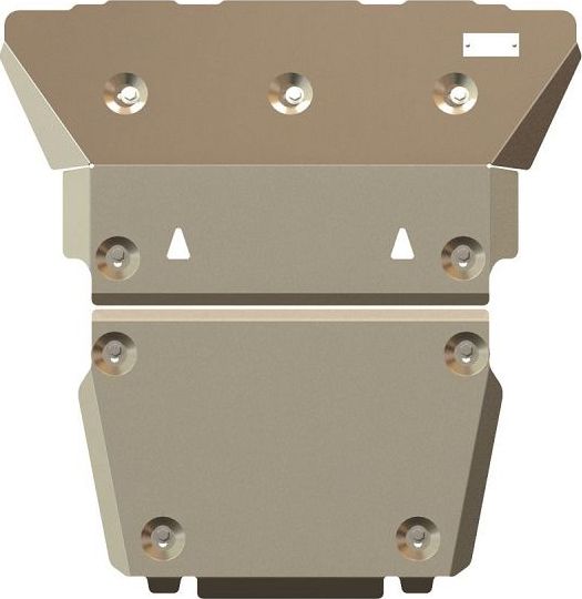 Защита алюминиевая Шериф (5 мм) для картера Land Rover Discovery IV 2009-2016. Артикул 1319