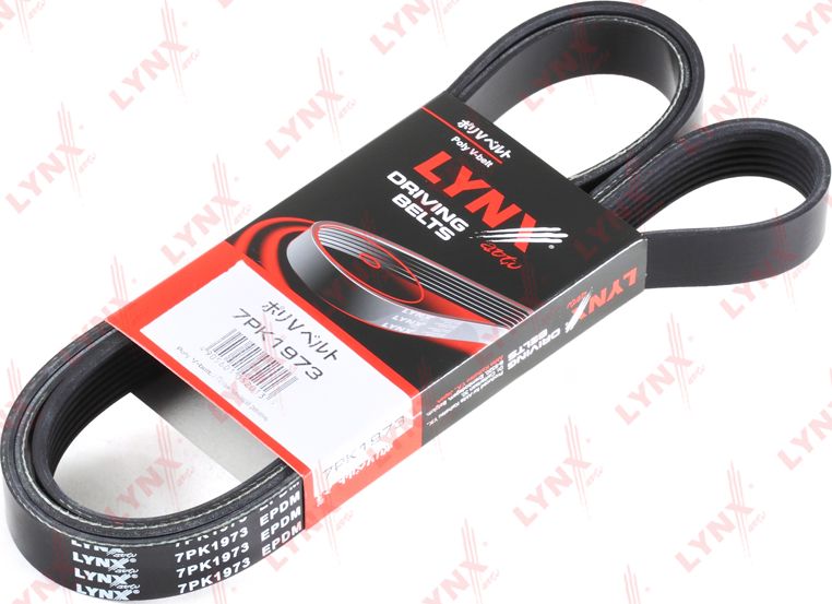Приводной ремень поликлиновой LYNXauto. Артикул 7PK1973