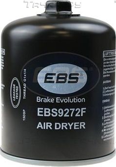 Патрон осушителя воздуха пневмосистемы EBS. Артикул EBS9272F