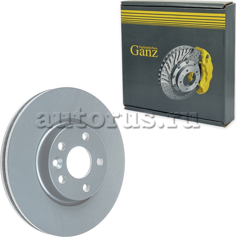 Диск тормозной передний (Ganz). Артикул GIJ10022