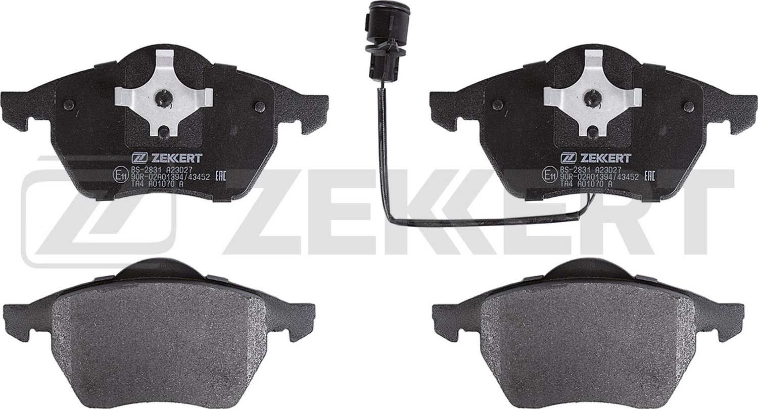 Тормозные колодки Zekkert передние для Audi A4 II (B6) 2001-2002. Артикул BS-2831