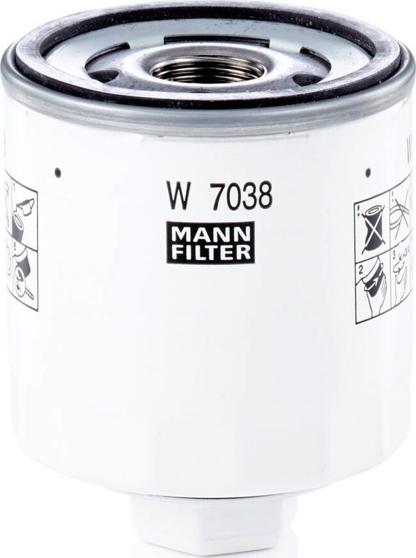Масляный фильтр Mann-Filter для Ford Transit VIII 2017-2026. Артикул W 7038