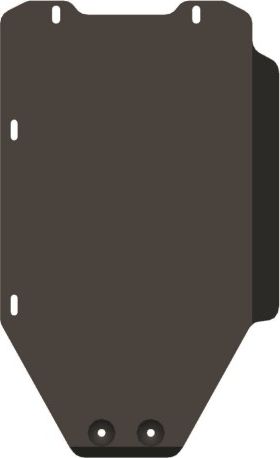 Защита алюминиевая Alfeco для КПП BMW 5-серия E60 2003-2010. Артикул ALF.34.07.3al