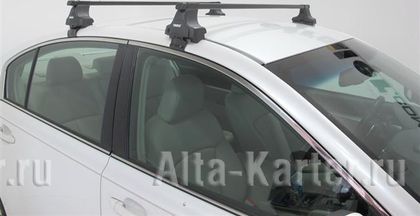 Багажник на крышу Thule SquareBar креп. за дверные проемы для Nissan AD Y11 5-дв. Van 2000-2006 (Прямоугольные дуги). Артикул 760-754-1164