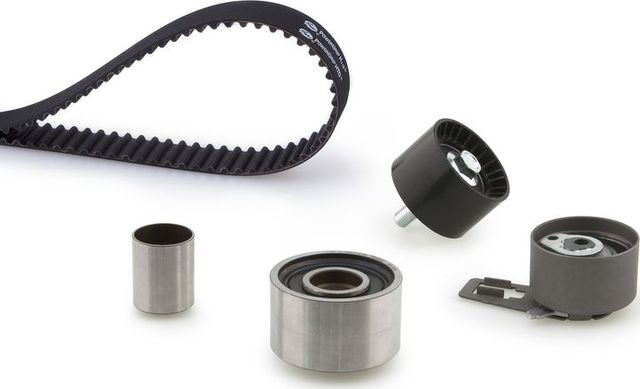 Ремень ГРМ с роликами (комплект) Gates PowerGrip® для Kia Carnival I 2000-2005. Артикул K015583XS