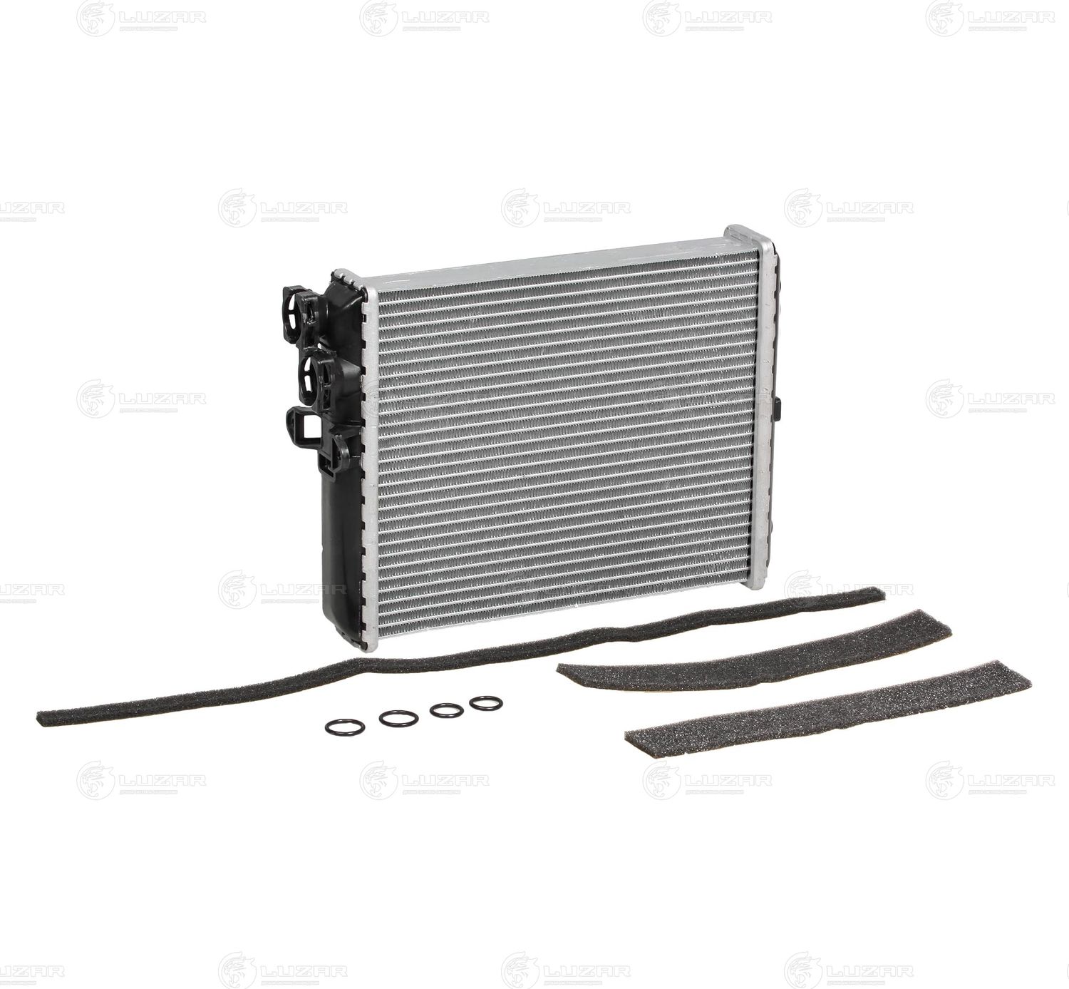 Радиатор отопителя (печки) Luzar (алюминий). Артикул LRh 1056