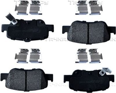 Тормозные колодки ASAM задние для Toyota Corolla E140, E150 2006-2014. Артикул 55367