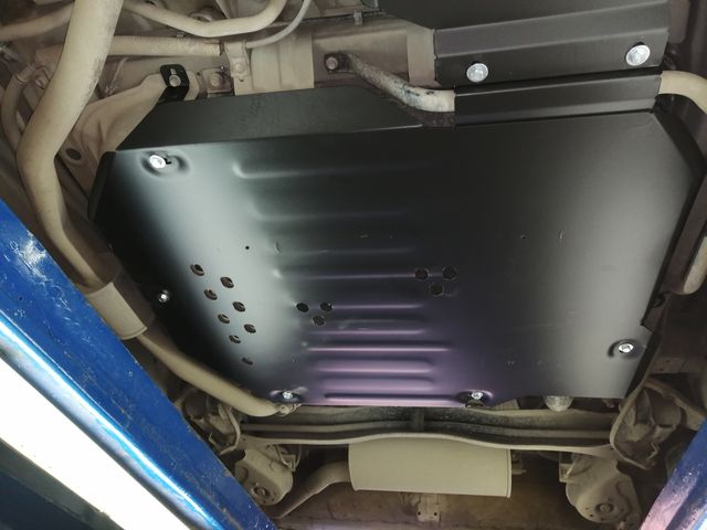 Защита Alfeco для топливного бака Honda Stepwgn IV 2WD 2009-2015. Артикул ALF.09.43