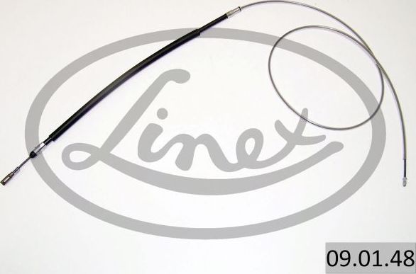 Трос ручника (тросик ручного тормоза) Linex. Артикул 09.01.48