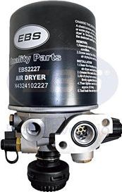 Осушитель воздуха пневмосистемы EBS. Артикул 01.02.6000