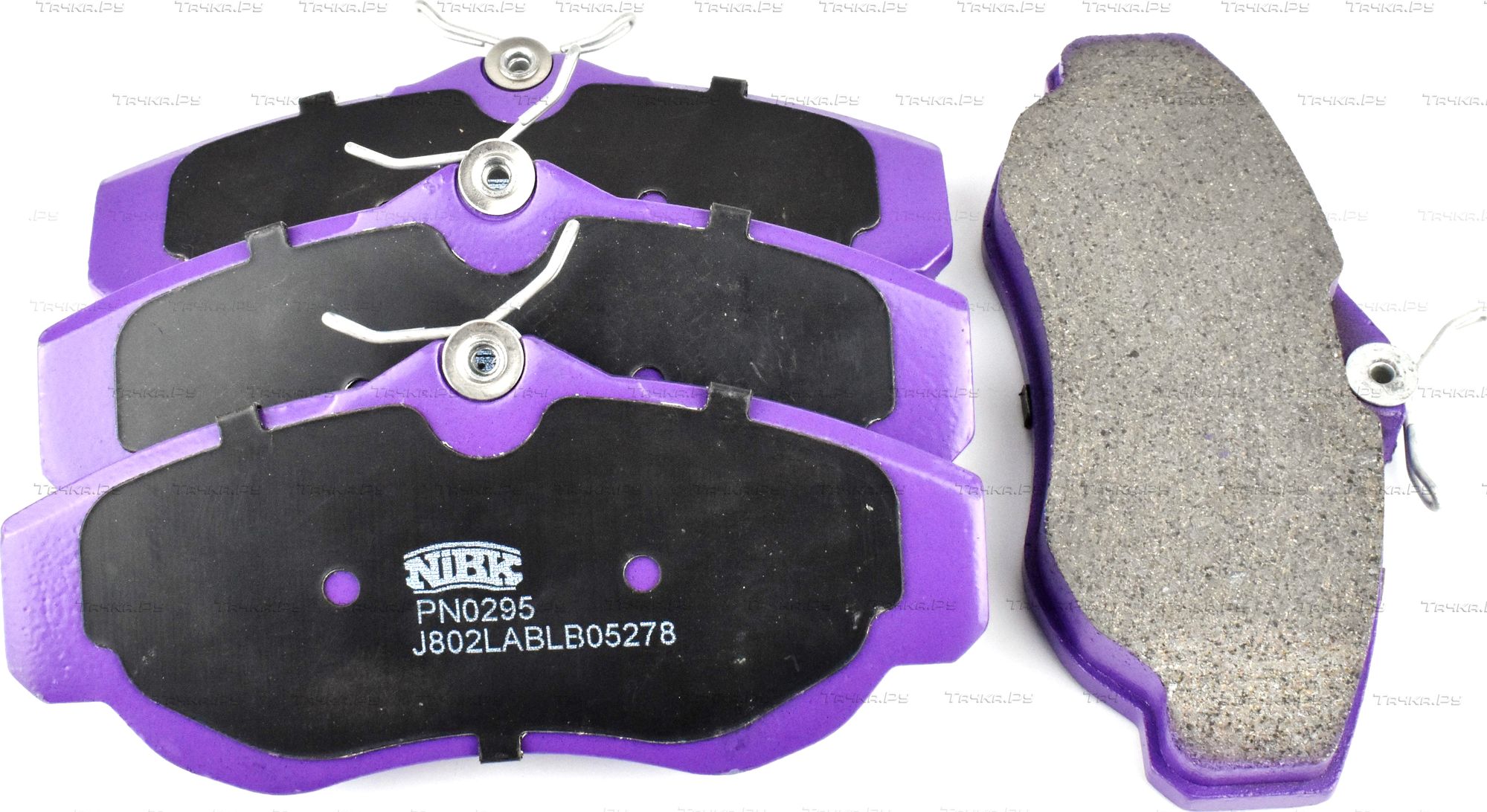 Тормозные колодки NiBK передние для Land Rover Discovery II 1998-2004. Артикул PN0295