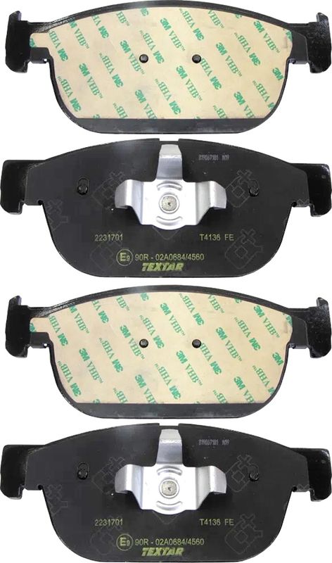 Тормозные колодки Textar Q+. Артикул 2231701