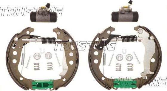 Тормозные колодки Trusting - для Toyota Allion II 2007-2026. Артикул 6451