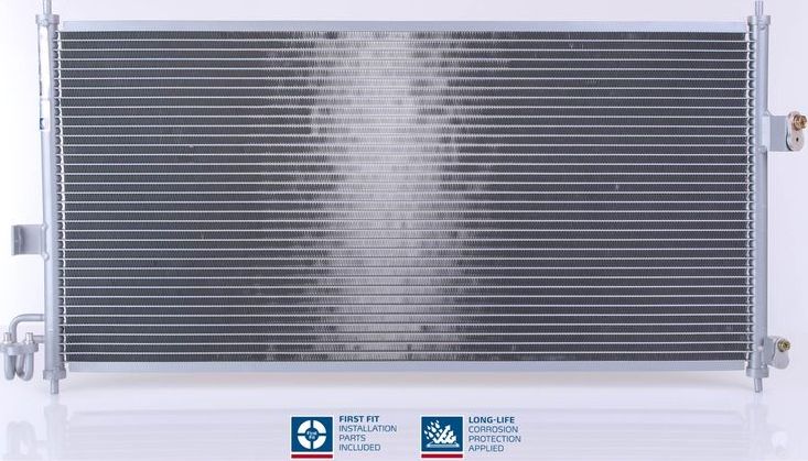 Радиатор кондиционера (конденсатор) Nissens (алюминий). Артикул 94889