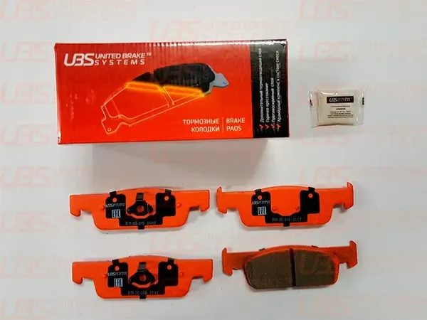 Тормозные колодки для Renault DACIA LOGAN II 12-/13- 1.2/1.2 LPG/1.5 dCi/TCe 90 /Renault DACIA LOGAN (UBS). Артикул b1105019