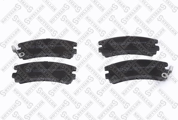 Тормозные колодки Stellox. Артикул 358 002B-SX
